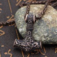 Thumbnail for Viking Mjolnir  PROTECTION Amulet Necklace