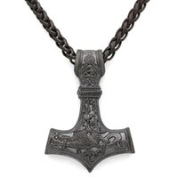 Thumbnail for Viking Mjolnir  PROTECTION Amulet Necklace