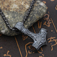 Thumbnail for Viking Mjolnir  PROTECTION Amulet Necklace