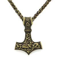 Thumbnail for Viking Mjolnir  PROTECTION Amulet Necklace