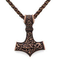 Thumbnail for Viking Mjolnir  PROTECTION Amulet Necklace