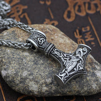 Thumbnail for Viking Mjolnir  PROTECTION Amulet Necklace
