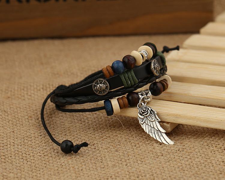 Multi Layer Wing of Protection Bracelet