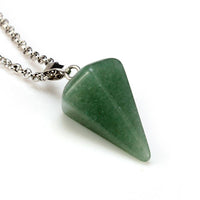 Thumbnail for Natural Stone Cone  Necklace
