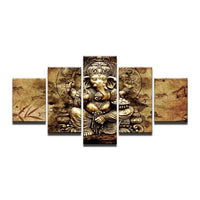 Thumbnail for Modern Lord Ganesha Canvas Wall Art