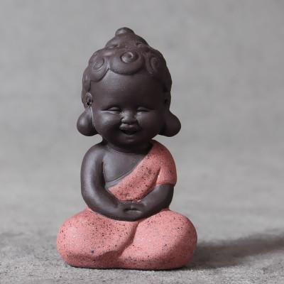 Buddha Tea Pet Mini Cuties Hand Painted Figurine