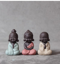 Thumbnail for Buddha Tea Pet Mini Cuties Hand Painted Figurine