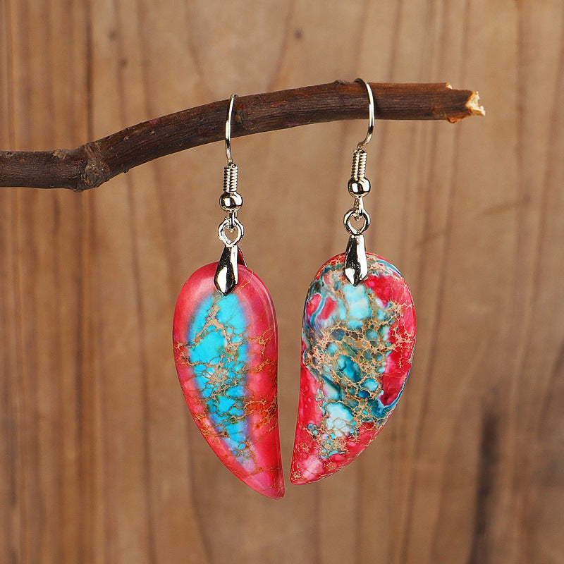 Moonlight Sonata Jasper Dangle Earrings