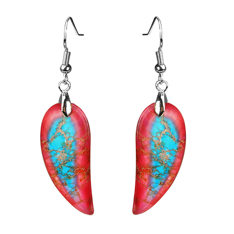 Moonlight Sonata Jasper Dangle Earrings