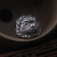 Thumbnail for Mythical Pixiu Feng Shui Wealth Ring