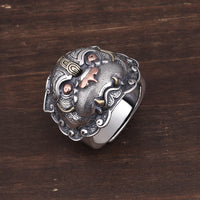 Thumbnail for Mythical Pixiu Feng Shui Wealth Ring