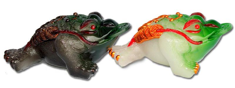 Color Changing Lucky Frog Toad Tea Pet Figurine