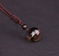 Thumbnail for Knotted Rope Natural  Stone Balance and Healing Necklace