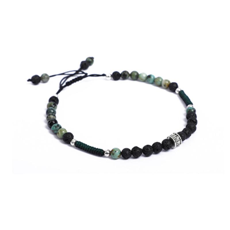 Natural Onyx Black Obsidian Minimalist Bracelet (4 Styles)