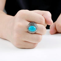 Thumbnail for Opal Stainless Steel Vintage Ring