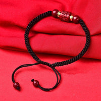 Thumbnail for Purple Cinnabar Tibetan 6 SYLLABLE Mantra Bracelet