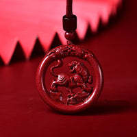 Thumbnail for Purple Cinnabar Year of the Tiger Necklace