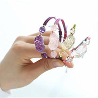 Thumbnail for Hand Carved Rose Quartz, Amethyst, Clear Quartz & Citrine Women's PRETTY PIXIU PROTECTION Rope Bracelet