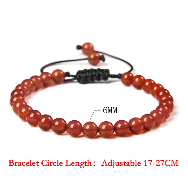 Red Jasper 'STIR the PULSE' Unisex Bracelet