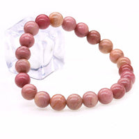 Thumbnail for Natural Pink Rhodochrosite Stone Bracelet