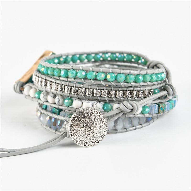 Imperial Jasper RE-ENERGIZING Wrap Bracelet- IN STOCK USA