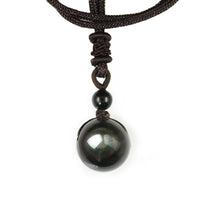 Thumbnail for Black Obsidian Rainbow Eye Beads Necklace