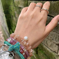 Thumbnail for Natural Handmade Sunstone 'BRIGHTENING' Bracelet