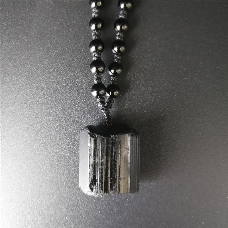 Natural Black Tourmaline-#1 NEGATIVITY SHIELD Pendant