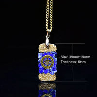 Thumbnail for Natural Lapis Orgone Energy Pendant