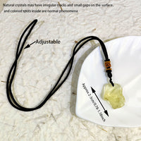 Thumbnail for Natural Citrine Pendant Raw Stone Necklace