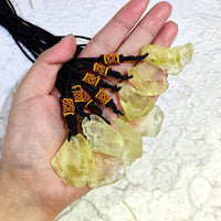 Thumbnail for Natural Citrine Pendant Raw Stone Necklace
