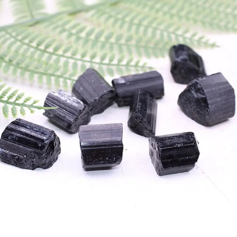 Natural Black Tourmaline Protection Pendant Necklace