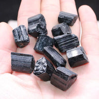 Thumbnail for Natural Black Tourmaline Protection Pendant Necklace