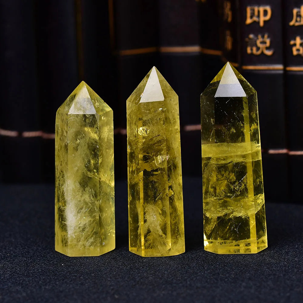 Natural Citrine Money & Wealth Crystal