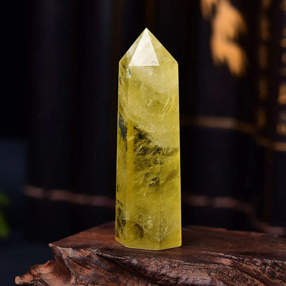 Natural Citrine Money & Wealth Crystal