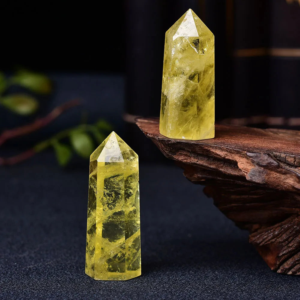 Natural Citrine Money & Wealth Crystal