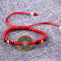 Thumbnail for Ancient Coin FENG SHUI & Obsidian PROSPERITY Bracelet- BUY 1 , GET 2nd 70% OFF!