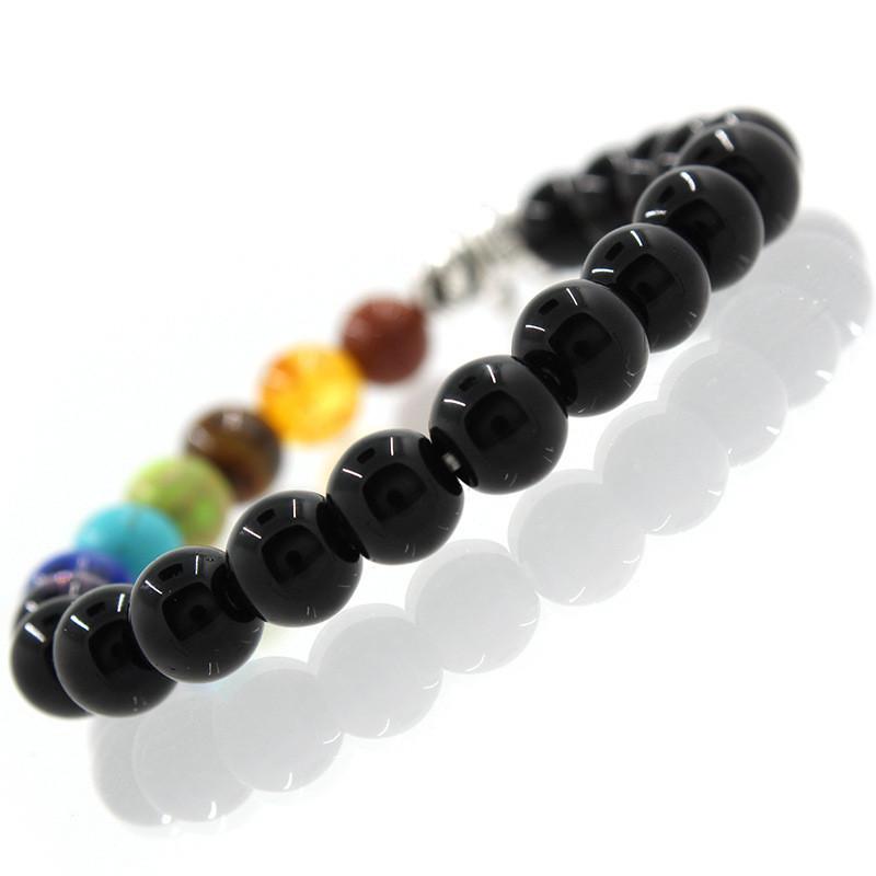 7 Chakra  Elephant Bracelet