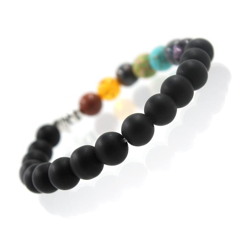 7 Chakra  Elephant Bracelet