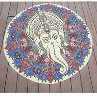 Thumbnail for Antique Elephant Indian Bohemian Mandala Blanket