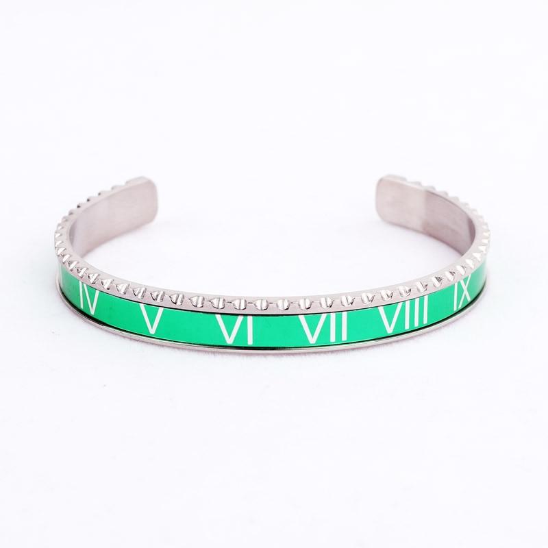 Luxury Steel & Green/Blue IMPERIAL JASPER 3 pc  'STABILITY' Bracelet Set