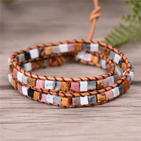 Thumbnail for 2 Strand Natural Agate Friendship Bracelets