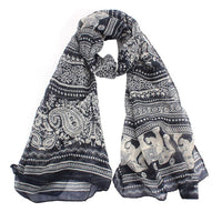 Thumbnail for Elephant Printed Long Scarf