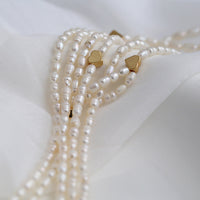 Thumbnail for Multi-Layer Elegant Pearl Necklace