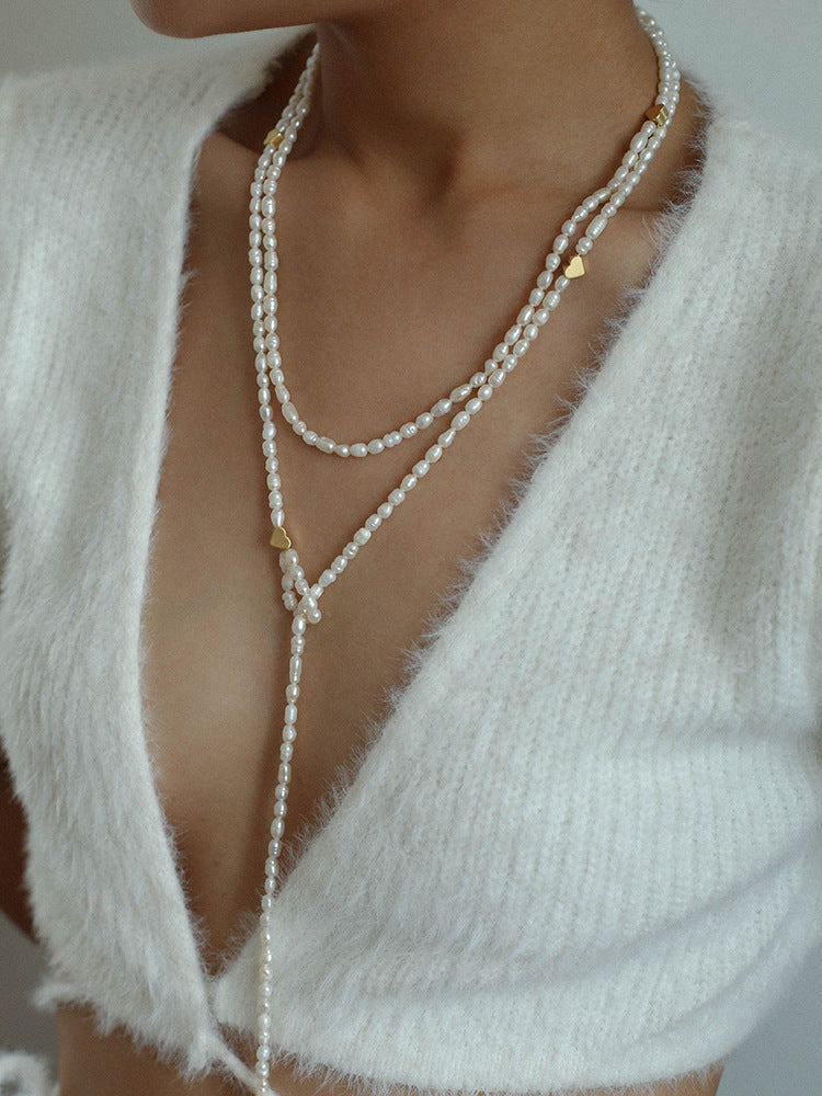 Multi-Layer Elegant Pearl Necklace