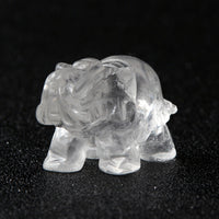 Thumbnail for NATURAL STONE CARVED ELEPHANT REIKI CRYSTAL