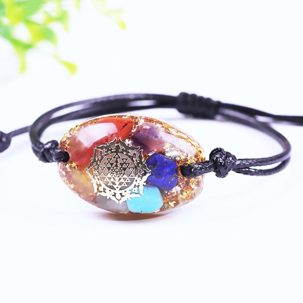 Handmade 7 Chakra 'SELF DISCOVERY' ORGONITE Bracelet