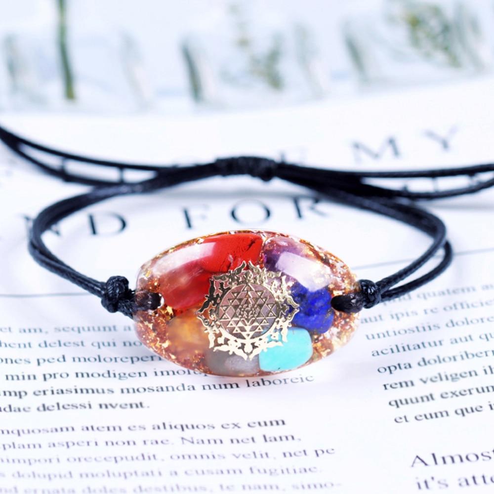 Handmade 7 Chakra 'SELF DISCOVERY' ORGONITE Bracelet