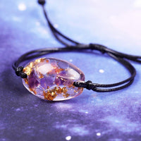 Thumbnail for Handmade Amethyst & Clear Quartz 'RELAXATION' ORGONITE Bracelet