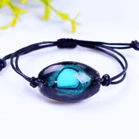 Thumbnail for Handmade Turquoise & Obsidian 'PROSPERITY' ORGONITE Bracelet